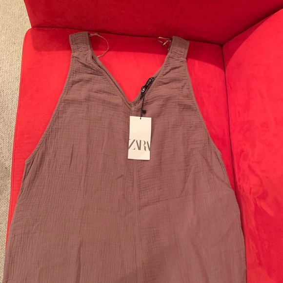 Zara wide leg strechjumpsuit - Picture 10 of 10